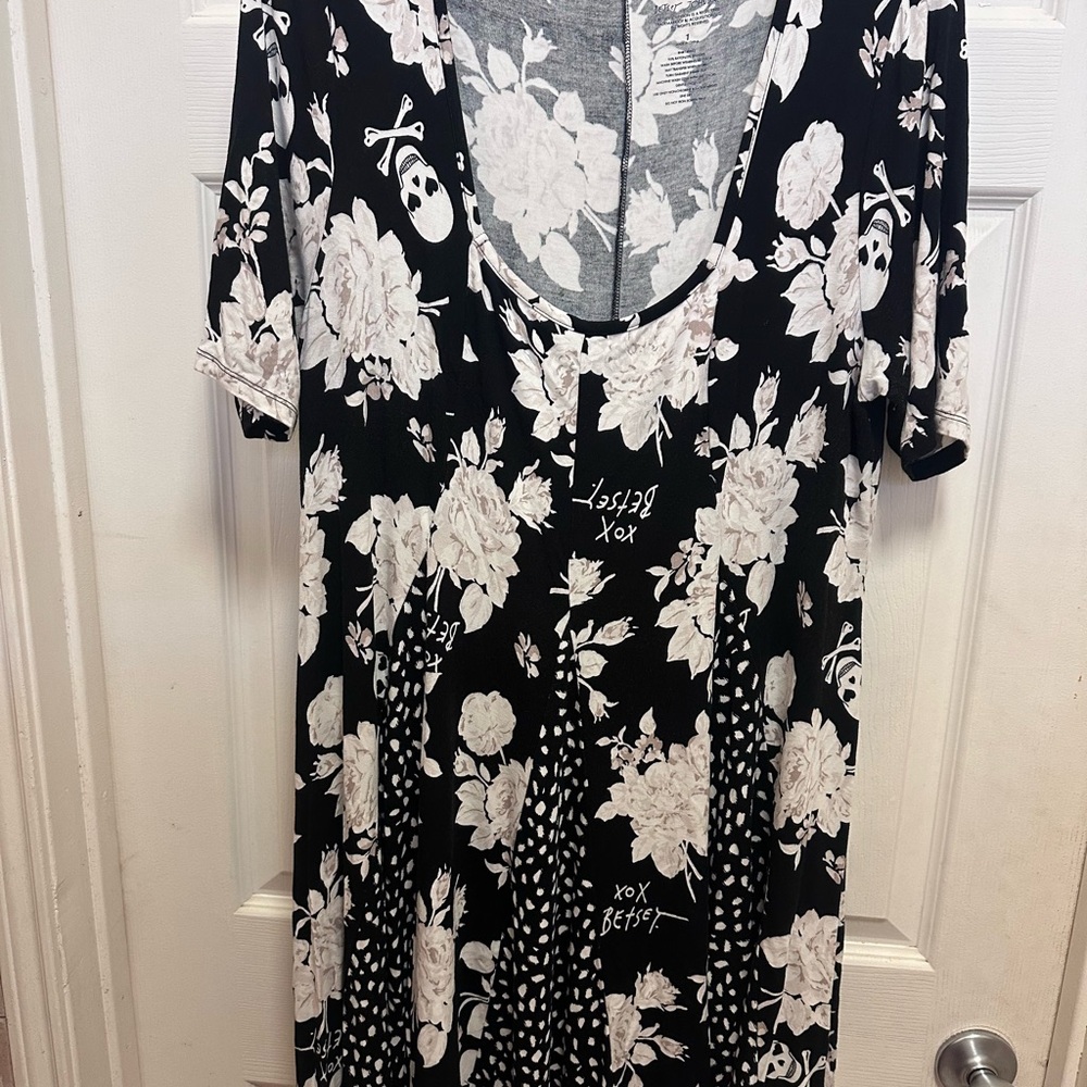 Torrid Betsey Johnson Super Soft Babydoll Dress